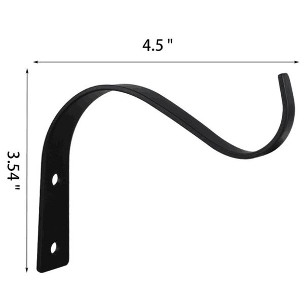 hooks & rails 4.5inch bending s shape wall hanging flower pot support bracket hook iron hanger plants holder
hooks & rails 4.5inch bending s shape wall hanging flower pot support bracket hook iron hanger plants holder