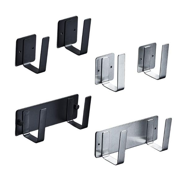 hooks & rails stainless steel multifunction pot lid holder stand wall mount adhesive pan cover storage rack kitchen organizer
hooks & rails stainless steel multifunction pot lid holder stand wall mount adhesive pan cover storage rack kitchen organizer