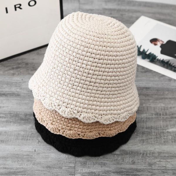 wide brim hats 2021 simple bucket hat women summer vacation knitted beach caps fashion lady office crochet cap solid color sun, Blue;gray
wide brim hats 2021 simple bucket hat women summer vacation knitted beach caps fashion lady office crochet cap solid color sun, Blue;gray