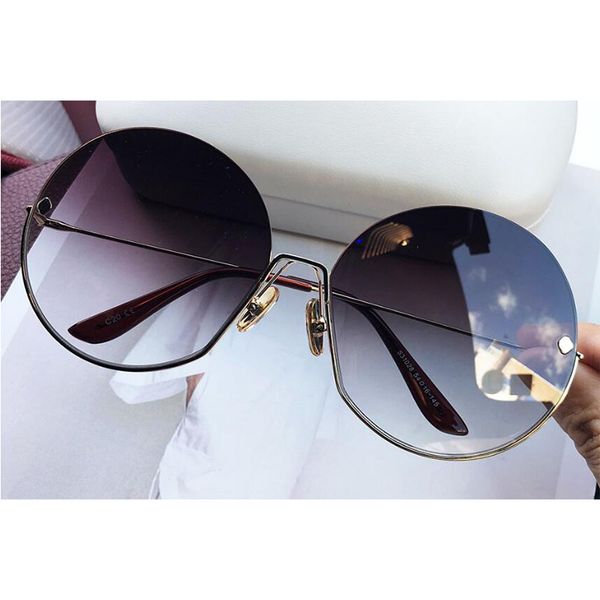 luxury brand vintage round sunglasses women 2020 fashion half frame tinted lens oversized sun glasses female lady big shades, Silver
luxury brand vintage round sunglasses women 2020 fashion half frame tinted lens oversized sun glasses female lady big shades, Silver