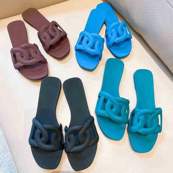 water touching roulis h flat bottomed outdoor sandals women's 2021 autumn summer one line beach jelly holiday slippers zlh, Black 
water touching roulis h flat bottomed outdoor sandals women's 2021 autumn summer one line beach jelly holiday slippers zlh, Black