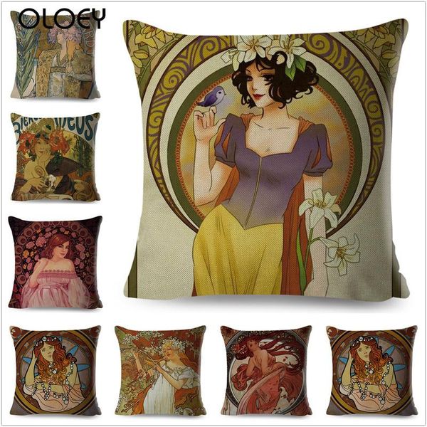 cushion/decorative pillow retro european art nouveau style soft and comfortable linen cushion cover 45cmx45cm home bedroom office decoration
cushion/decorative pillow retro european art nouveau style soft and comfortable linen cushion cover 45cmx45cm home bedroom office decoration