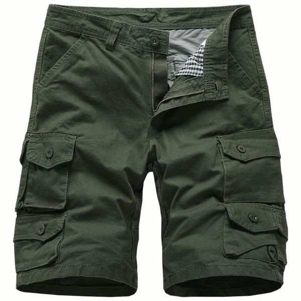 men's shorts fad summer 100% cotton cargo men multi-pocket straight casual short pants male brand clothing solid loose work, White;black
men's shorts fad summer 100% cotton cargo men multi-pocket straight casual short pants male brand clothing solid loose work, White;black