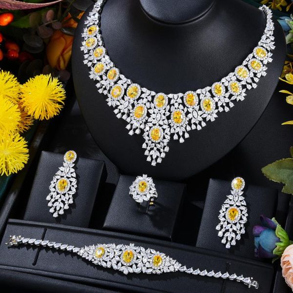 earrings & necklace kellybola noble fashion luxury pendant bracelet earring ring 4pcs women's wedding banquet exquisite zircon jewelry, Silver
earrings & necklace kellybola noble fashion luxury pendant bracelet earring ring 4pcs women's wedding banquet exquisite zircon jewelry, Silver