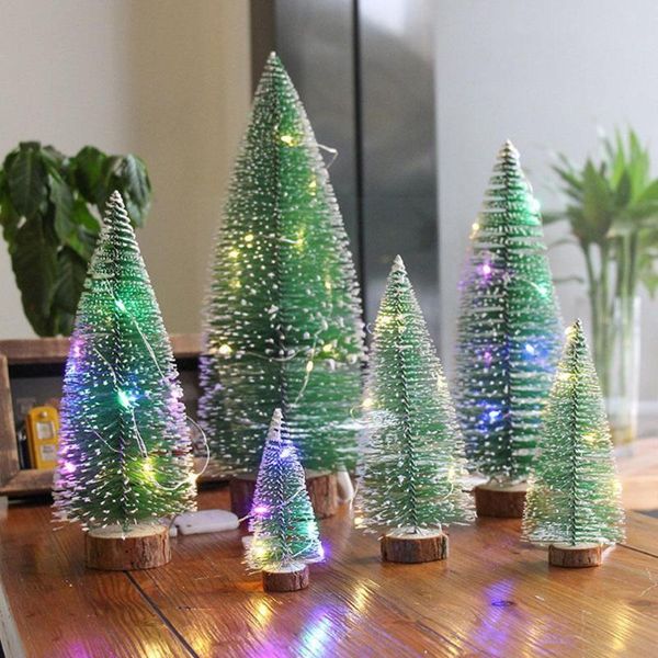 christmas decorations 1pc mini tree small wooden pine needle xmas table decoration led light ornaments n7f9
christmas decorations 1pc mini tree small wooden pine needle xmas table decoration led light ornaments n7f9