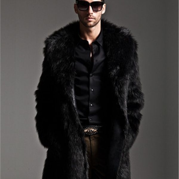 fashion trench coat imitation fur men's long windbreaker artificial fox warm, Tan;black
fashion trench coat imitation fur men's long windbreaker artificial fox warm, Tan;black