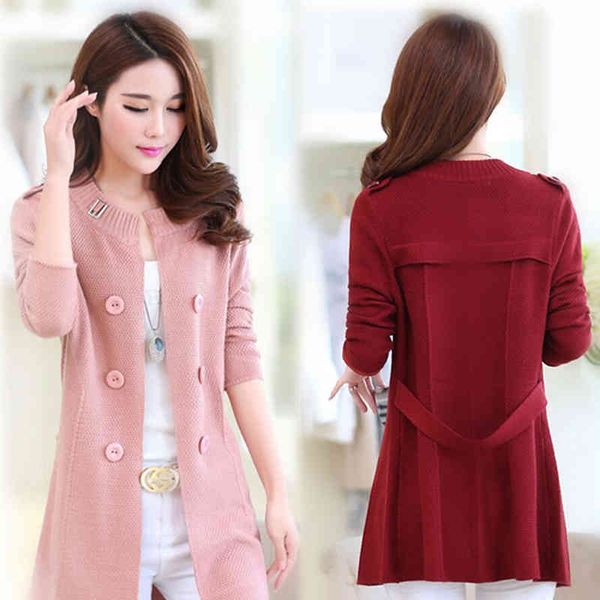women's trench coats new fashion spring autumn women sweater cardigans casual long design female knitted coat pink yellow cardigan, Tan;black
women's trench coats new fashion spring autumn women sweater cardigans casual long design female knitted coat pink yellow cardigan, Tan;black