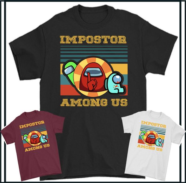 impostor amongst us t-shirt mens imposter kids boys girls tee unisex, White;black
impostor amongst us t-shirt mens imposter kids boys girls tee unisex, White;black