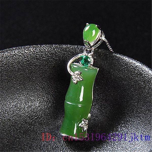 jade bamboo pendant zircon women fashion amulet natural crystal necklace chalcedony gifts chinese gemstone jewelry 925 silver, Slivery;golden
jade bamboo pendant zircon women fashion amulet natural crystal necklace chalcedony gifts chinese gemstone jewelry 925 silver, Slivery;golden