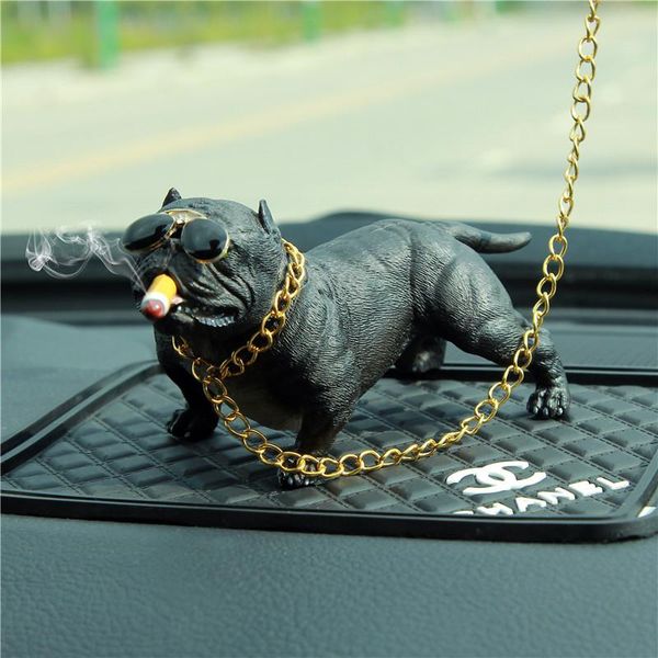interior decorations car bully dog decoration creative personality high grade trend simulation doll fashion cool
interior decorations car bully dog decoration creative personality high grade trend simulation doll fashion cool