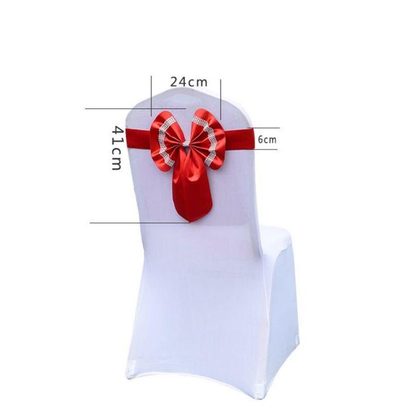 est 1pcs chair sashes bow wedding cover decorative party bands elastic back ties for birthday.
est 1pcs chair sashes bow wedding cover decorative party bands elastic back ties for birthday.