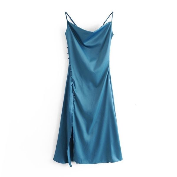 za casual ra dresses same women's clothing autumn and winter style slim satin suspender long dress, Black;gray
za casual ra dresses same women's clothing autumn and winter style slim satin suspender long dress, Black;gray
