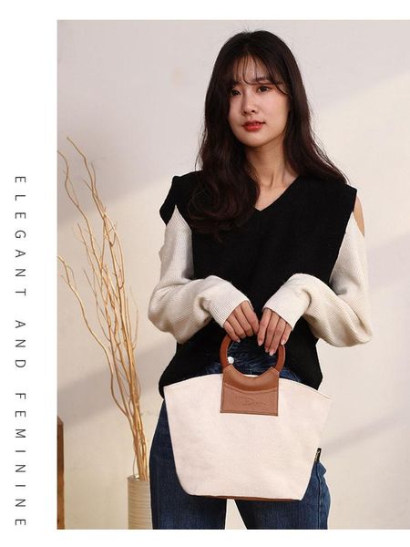 school bags round handle ladies canvas bag tote japanese and korean ins wind large capacity
school bags round handle ladies canvas bag tote japanese and korean ins wind large capacity