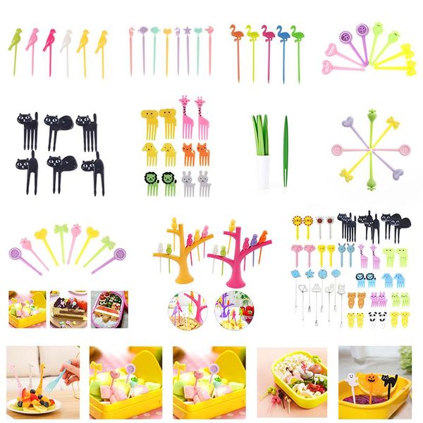 forks 2-100pcs mini cartoon children snack cake dessert fruit animal farm fork lunch bento accessories party decor
forks 2-100pcs mini cartoon children snack cake dessert fruit animal farm fork lunch bento accessories party decor