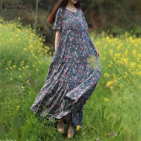 elegant printed dress zanzea womens floral sundress long sleeve maxi vestidos female o neck casual baggy robe oversized, Black;gray
elegant printed dress zanzea womens floral sundress long sleeve maxi vestidos female o neck casual baggy robe oversized, Black;gray