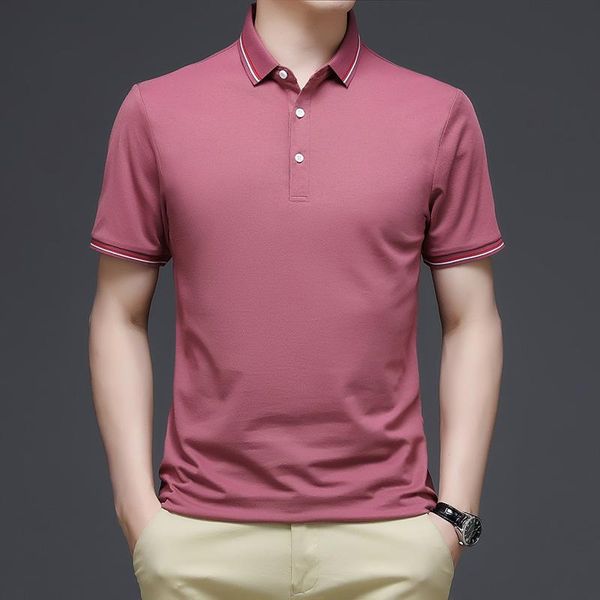 men's polos summer clothing, shirts, business casual short-sleeved plus size shirts, White;black
men's polos summer clothing, shirts, business casual short-sleeved plus size shirts, White;black