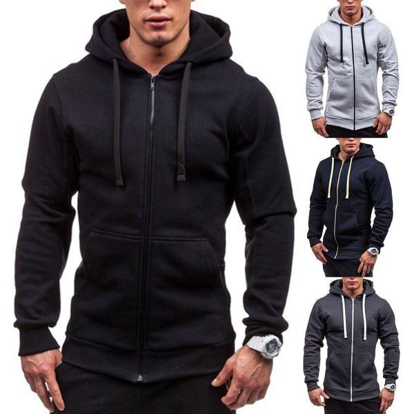 men's jackets zip hooded casual sweatshirt jacket solid stitching drawstring slim fashion coat outwear free, Black;brown
men's jackets zip hooded casual sweatshirt jacket solid stitching drawstring slim fashion coat outwear free, Black;brown