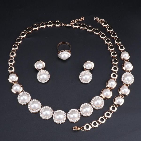 earrings & necklace oeoeos african beads imitation pearl jewelry sets for women wedding bridal earring elegant party gift, Silver
earrings & necklace oeoeos african beads imitation pearl jewelry sets for women wedding bridal earring elegant party gift, Silver