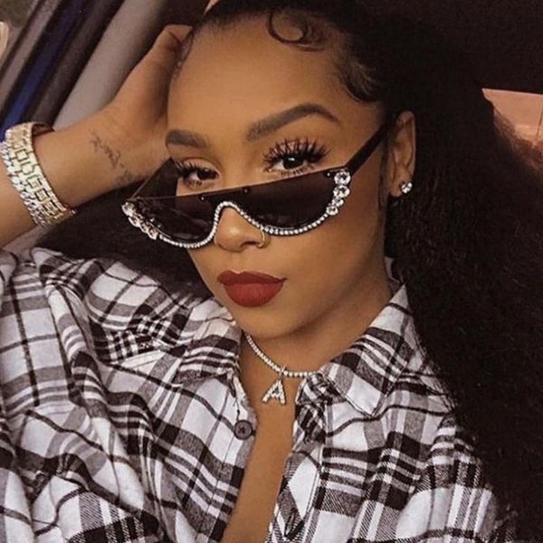 sunglasses diamond cat eye eyewear frame semi-rimless sun glasses designer crystal rhinestone elegant women, White;black
sunglasses diamond cat eye eyewear frame semi-rimless sun glasses designer crystal rhinestone elegant women, White;black