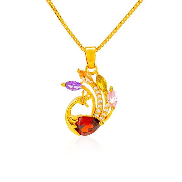 pendant necklaces peacock necklace 18k gold colorful crystal zircon party birthday anniversary engagement wedding jewelry gift, Silver
pendant necklaces peacock necklace 18k gold colorful crystal zircon party birthday anniversary engagement wedding jewelry gift, Silver