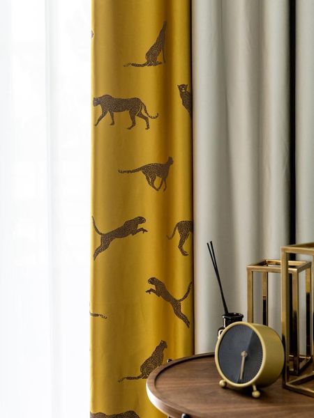 custom curtain nordic modern simplicity livingroom splicing gray yellow leopard shading bedroom blackout drape m926 & drapes
custom curtain nordic modern simplicity livingroom splicing gray yellow leopard shading bedroom blackout drape m926 & drapes