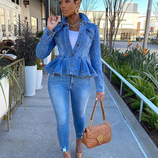 women's blouses & shirts drop fall clothes women and bloues casual long sleeve ruffled denim jeans shirt bulk items wholesale lots, White
women's blouses & shirts drop fall clothes women and bloues casual long sleeve ruffled denim jeans shirt bulk items wholesale lots, White
