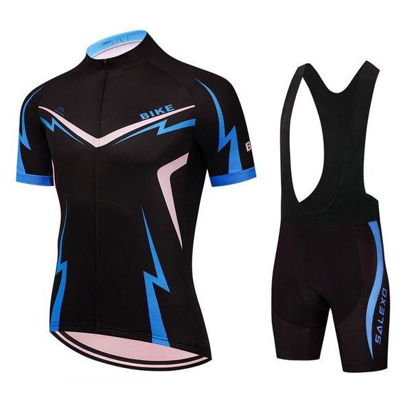 cycling jersey 2021 pro team summer short sleeve bib pants set breathable mtb ropa ciclismo men bicycle clothing racing sets, Black;blue
cycling jersey 2021 pro team summer short sleeve bib pants set breathable mtb ropa ciclismo men bicycle clothing racing sets, Black;blue