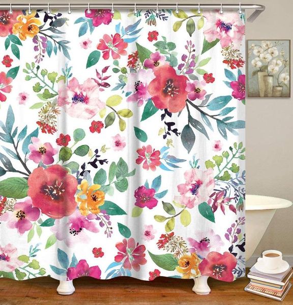 shower curtains curtain with floral pattern flowers fabric bathroom set hooks 180 x cm machine washable
shower curtains curtain with floral pattern flowers fabric bathroom set hooks 180 x cm machine washable