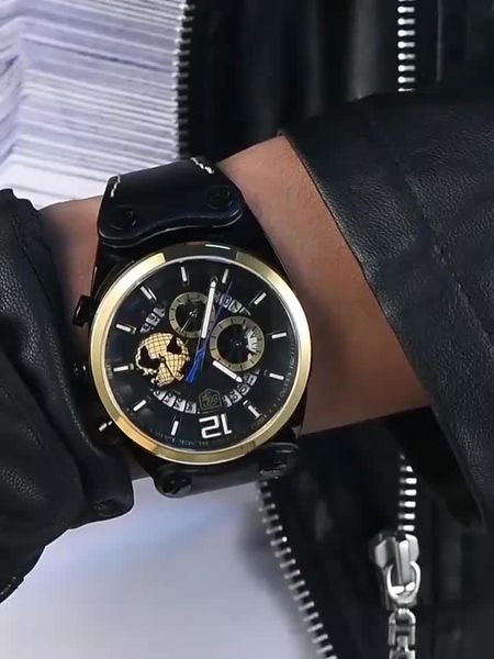 wristwatches benyar watch chronograph sport mens watches fashion brand military waterproof quartz leather clock relogio masculino, Slivery;brown
wristwatches benyar watch chronograph sport mens watches fashion brand military waterproof quartz leather clock relogio masculino, Slivery;brown