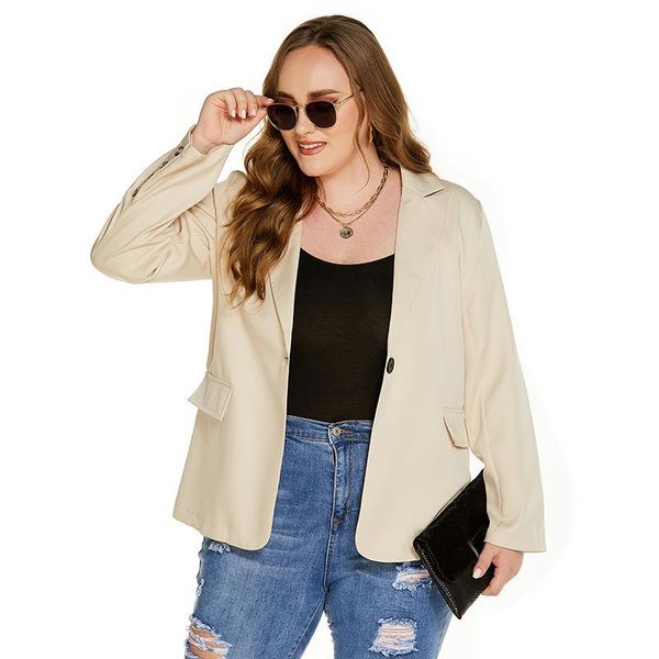 plus size outerwear & coats 2021 spring autumn blazer woman long sleeve solid fashion work office coat jackets female business women clothin, Black
plus size outerwear & coats 2021 spring autumn blazer woman long sleeve solid fashion work office coat jackets female business women clothin, Black