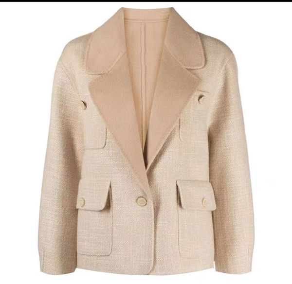 2021 autumn fall long sleeves lapel neck khaki blazer french style solid color buttons single-breasted blazers outwear coats o277138, White;black
2021 autumn fall long sleeves lapel neck khaki blazer french style solid color buttons single-breasted blazers outwear coats o277138, White;black