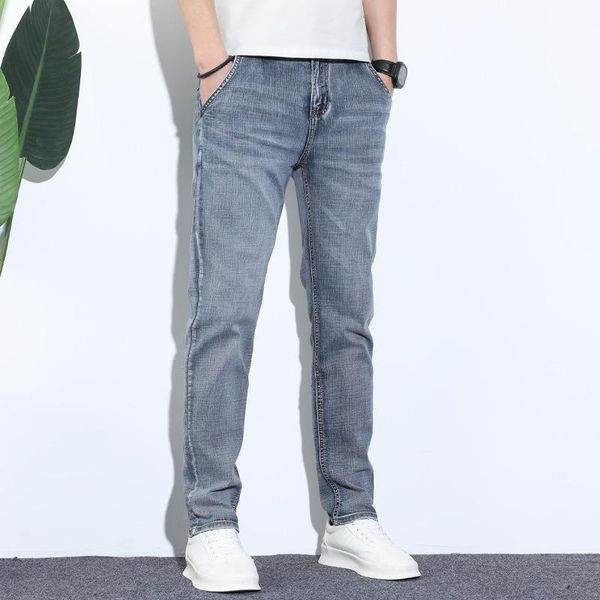 men's jeans autumn italy trousers cotton straight elasticferraga brand business pants classic winter denim male, Blue
men's jeans autumn italy trousers cotton straight elasticferraga brand business pants classic winter denim male, Blue