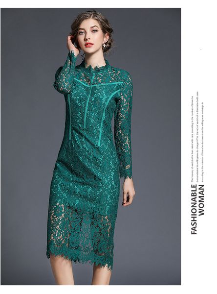 fashion mermaid spring autumn pink green lace women vintage corchet cut out flower hollow medium long sleeve midi, Black;gray
fashion mermaid spring autumn pink green lace women vintage corchet cut out flower hollow medium long sleeve midi, Black;gray