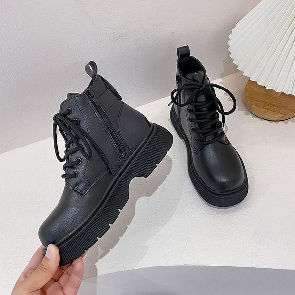 boots 2021 autumn/winter women's barrel fashion platform joker sponge cake bottom., Black
boots 2021 autumn/winter women's barrel fashion platform joker sponge cake bottom., Black