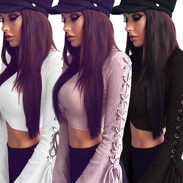 casual dresses selling women's bottoming sweater solid color corns lace-up short shirt fashion, Black;gray
casual dresses selling women's bottoming sweater solid color corns lace-up short shirt fashion, Black;gray