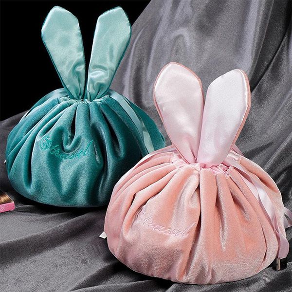 cosmetic bags & cases makeup organizer ears large capacity portable drawstring storage bag convenient travel toiletry case
cosmetic bags & cases makeup organizer ears large capacity portable drawstring storage bag convenient travel toiletry case