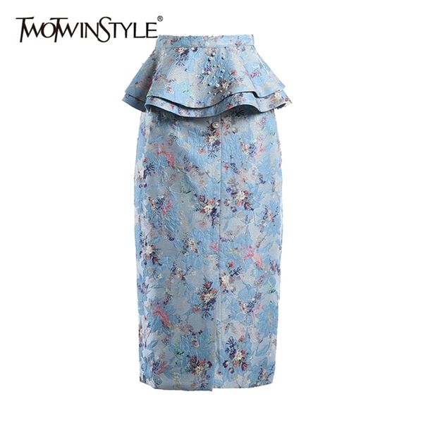 print floral patchwork ruffle skirt for women high waist split hit color bodycon skirts female fashion style 210521, Black
print floral patchwork ruffle skirt for women high waist split hit color bodycon skirts female fashion style 210521, Black