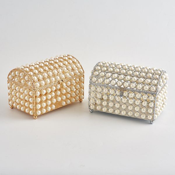 pearl jewelry boxes treasure box pearl gem jewelry box storage organizer chest box treasure for jewelry gem trinket boxes, Black;white
pearl jewelry boxes treasure box pearl gem jewelry box storage organizer chest box treasure for jewelry gem trinket boxes, Black;white