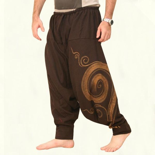 vintage men pants harem elastic casual baggy yoga hip-hop gypsy cotton linen wide-legged loose drawstring men's, Black
vintage men pants harem elastic casual baggy yoga hip-hop gypsy cotton linen wide-legged loose drawstring men's, Black