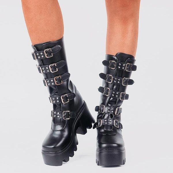 boots 2021 brand design black brown big size 35-43 cool punk motorcycles female platform high heels calf women shoes
boots 2021 brand design black brown big size 35-43 cool punk motorcycles female platform high heels calf women shoes