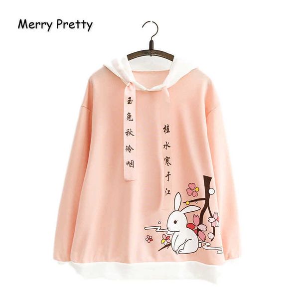 merry pretty women chinese print pink hooded sweatshirts autumn winter long sleeve cartoon hoodies sweet cute pullovers 210526, Black
merry pretty women chinese print pink hooded sweatshirts autumn winter long sleeve cartoon hoodies sweet cute pullovers 210526, Black