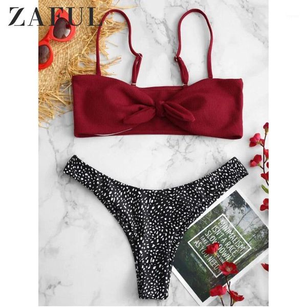 women's swimwear zaful tie knot front bikinis women push up swimsuit bikini set bandage thong bathing suit 2021 swimming, White;black
women's swimwear zaful tie knot front bikinis women push up swimsuit bikini set bandage thong bathing suit 2021 swimming, White;black