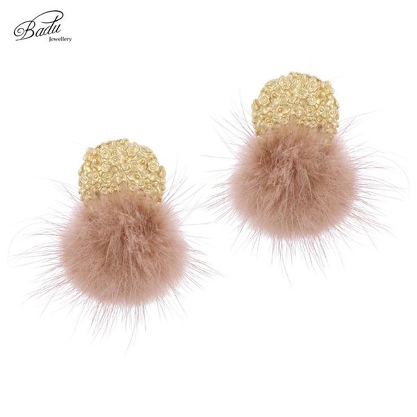 stud badu cute fur ball earring artificial lovely earrings for girls 6 colors party jewelry wholesale, Golden;silver
stud badu cute fur ball earring artificial lovely earrings for girls 6 colors party jewelry wholesale, Golden;silver