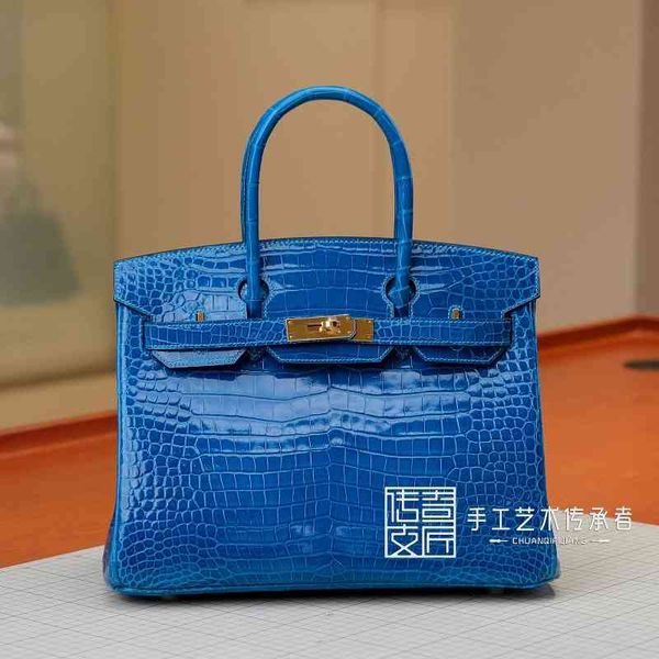 designer handbags 2021 hand sewn herme handbag crocodile piizmir blue bk30cm gold buckle bag bb
designer handbags 2021 hand sewn herme handbag crocodile piizmir blue bk30cm gold buckle bag bb