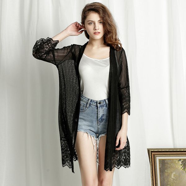 bra black open front geo print sheer cardigan kimono transparent beach holiday kimonos outwear regular summer, Red;black
bra black open front geo print sheer cardigan kimono transparent beach holiday kimonos outwear regular summer, Red;black