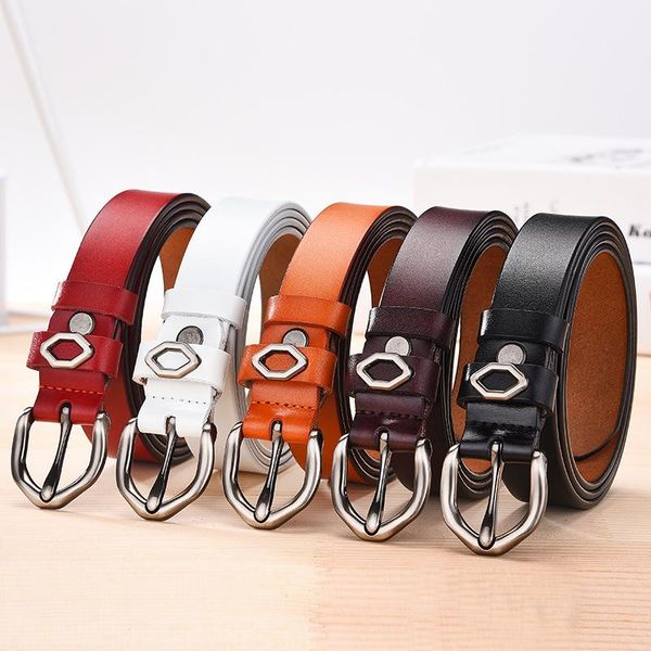 belts women's genuine leather pin buckle belt slim girl sweet waist straps fashion lady decorative waistband for jeans pants clothing, Black;brown
belts women's genuine leather pin buckle belt slim girl sweet waist straps fashion lady decorative waistband for jeans pants clothing, Black;brown