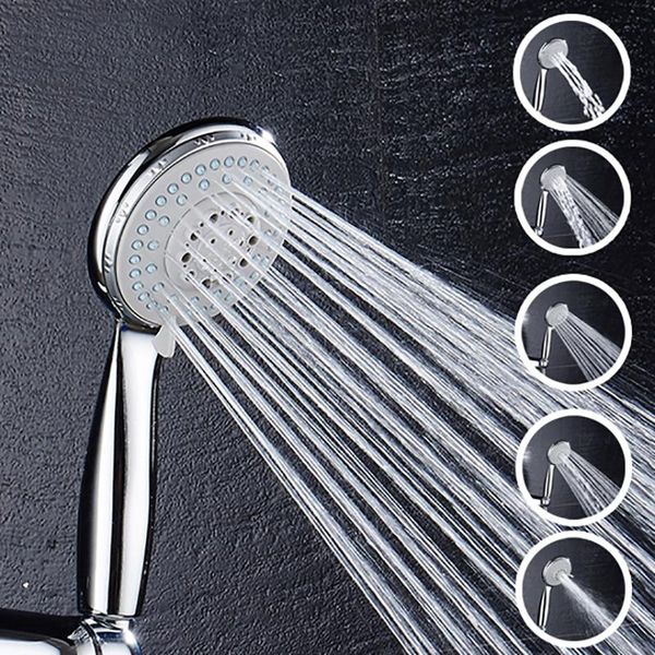 bathroom shower heads water saving head five fuction pressure silica gel chrome rain abs holes hand
bathroom shower heads water saving head five fuction pressure silica gel chrome rain abs holes hand