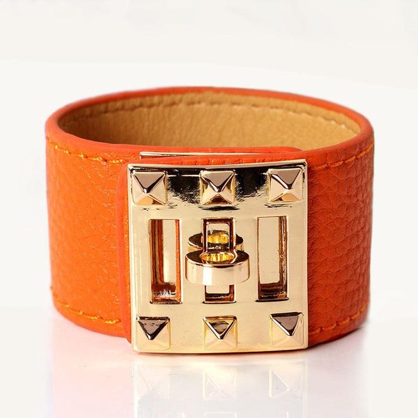 charm bracelets kirykle 2021 women bracelet pu leather gold color stainless steel bangle for fashion jewelry, Golden;silver
charm bracelets kirykle 2021 women bracelet pu leather gold color stainless steel bangle for fashion jewelry, Golden;silver