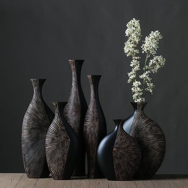 vases classical art black resin creative retro flowers home decor crafts room decoration vintage tv cabinet statue
vases classical art black resin creative retro flowers home decor crafts room decoration vintage tv cabinet statue