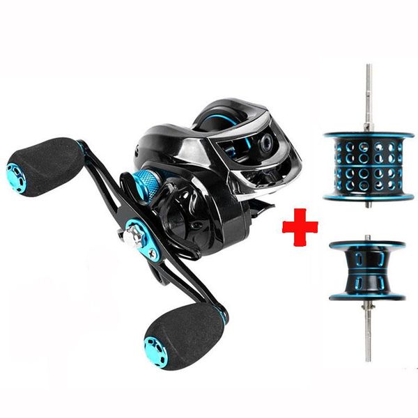 baitcasting reel dual brake system 20 kg max drag 8+1 bb 7.2:1 high speed fishing 2pcs metal spare spool reels
baitcasting reel dual brake system 20 kg max drag 8+1 bb 7.2:1 high speed fishing 2pcs metal spare spool reels
